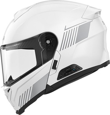 SENA Specter Modular Motorcycle Helmet Gloss White