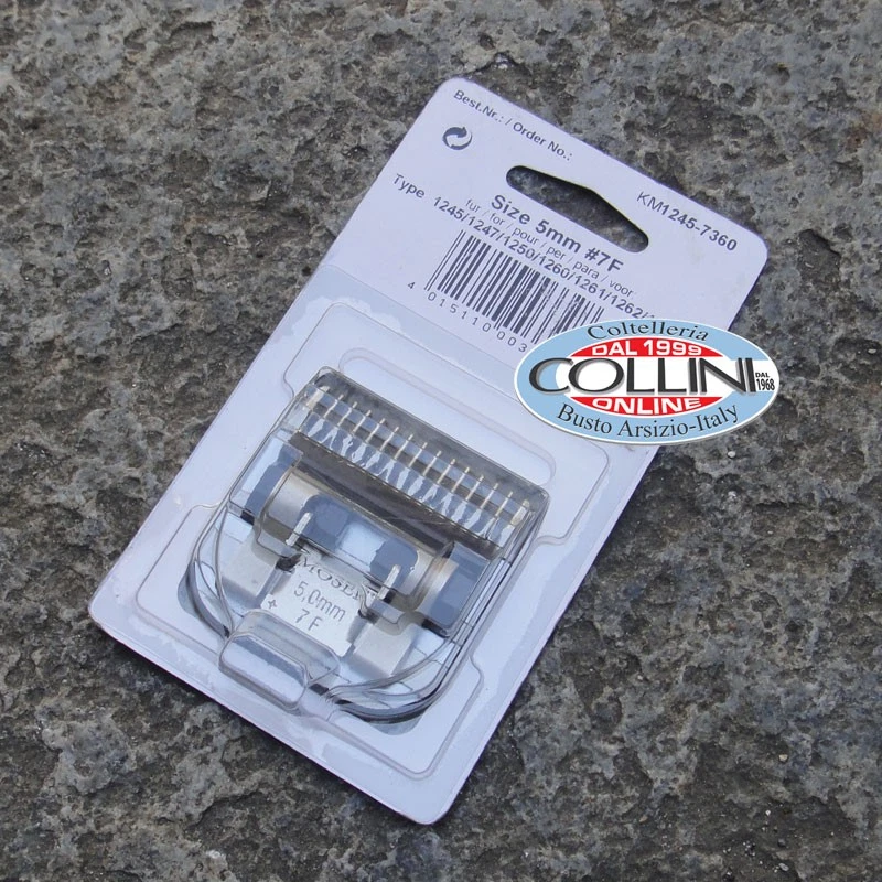 Moser - Testina animali #7F - 5,0mm - 1245-7360 - Immagine 3 di 3