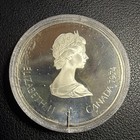 1974 PROOF Canada $5 large sterling silver commem. 1976 Montreal Olympics. Do143 — photo 2