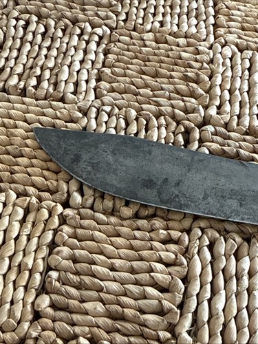 1930s Vintage 8" Blade ** UNIVERSAL *** Carbon Butcher Knife USA - Picture 4 of 13