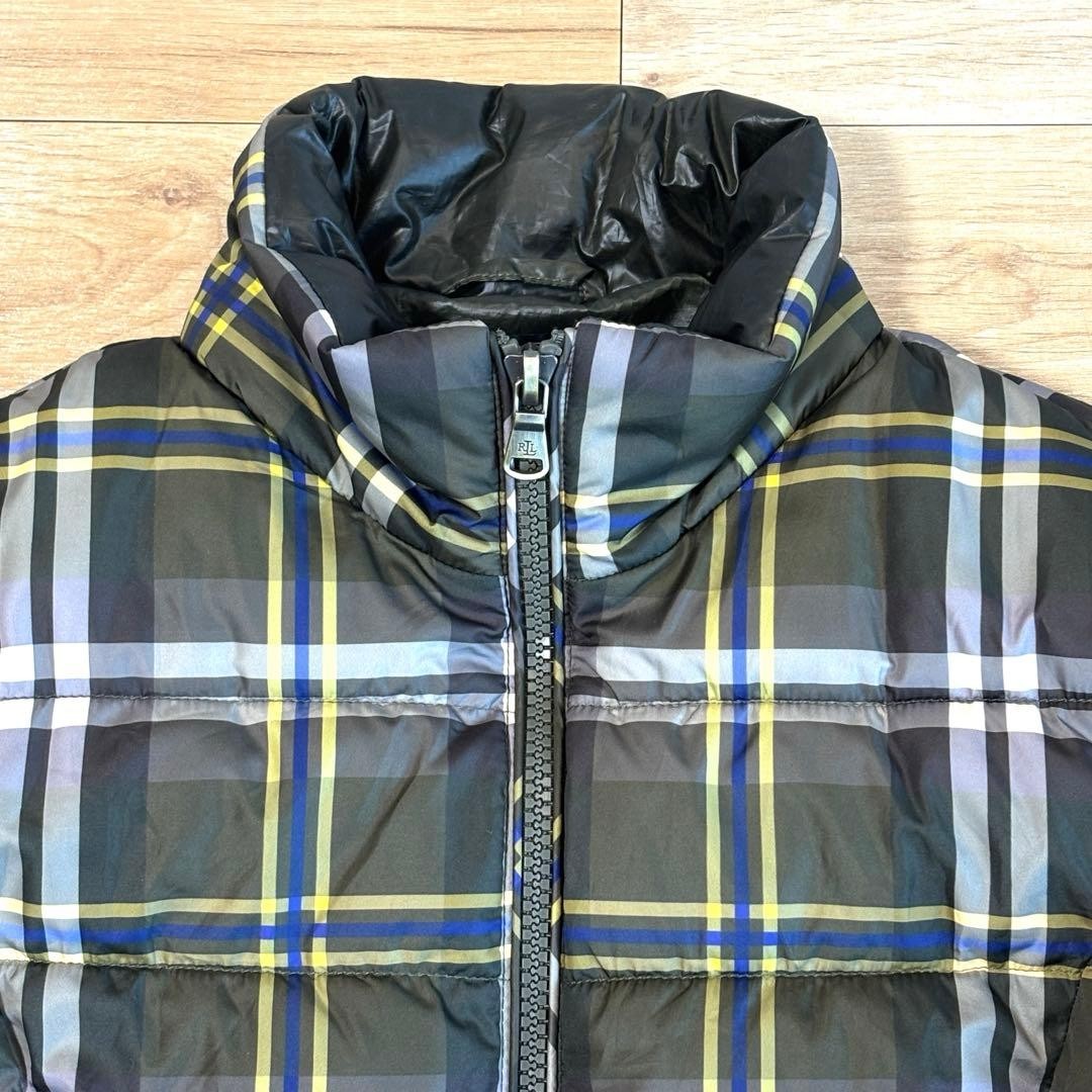 Ralph Lauren Check Pattern Down Jacket Size S - image 3