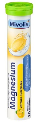15x Mivolis Magnesium 187mg Effervescent Tablets 20 pcs 82 g Ships from Germany!