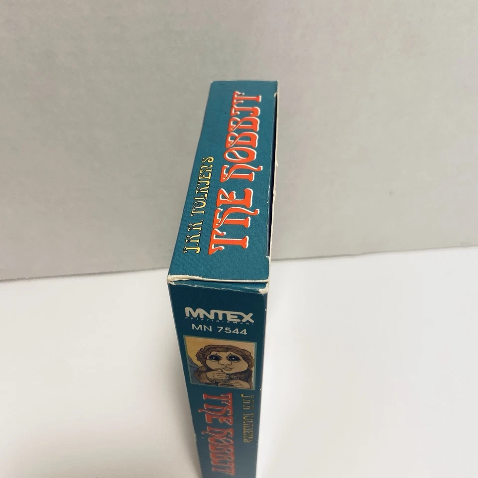J.R.R. Tolkien The Hobbit VHS 1992 Animated movie Rankin Bass 1991 vtg cassette - Image 3 of 4