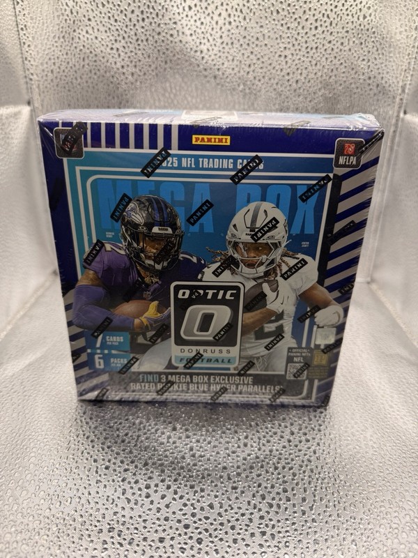*NEW* 2025 Panini Donruss Optic Downtown NFL Football Mega Box Factory Sealed