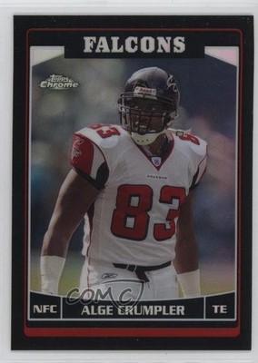 2006 Topps Chrome Black Refractor 103/199 Alge Crumpler #34 18er