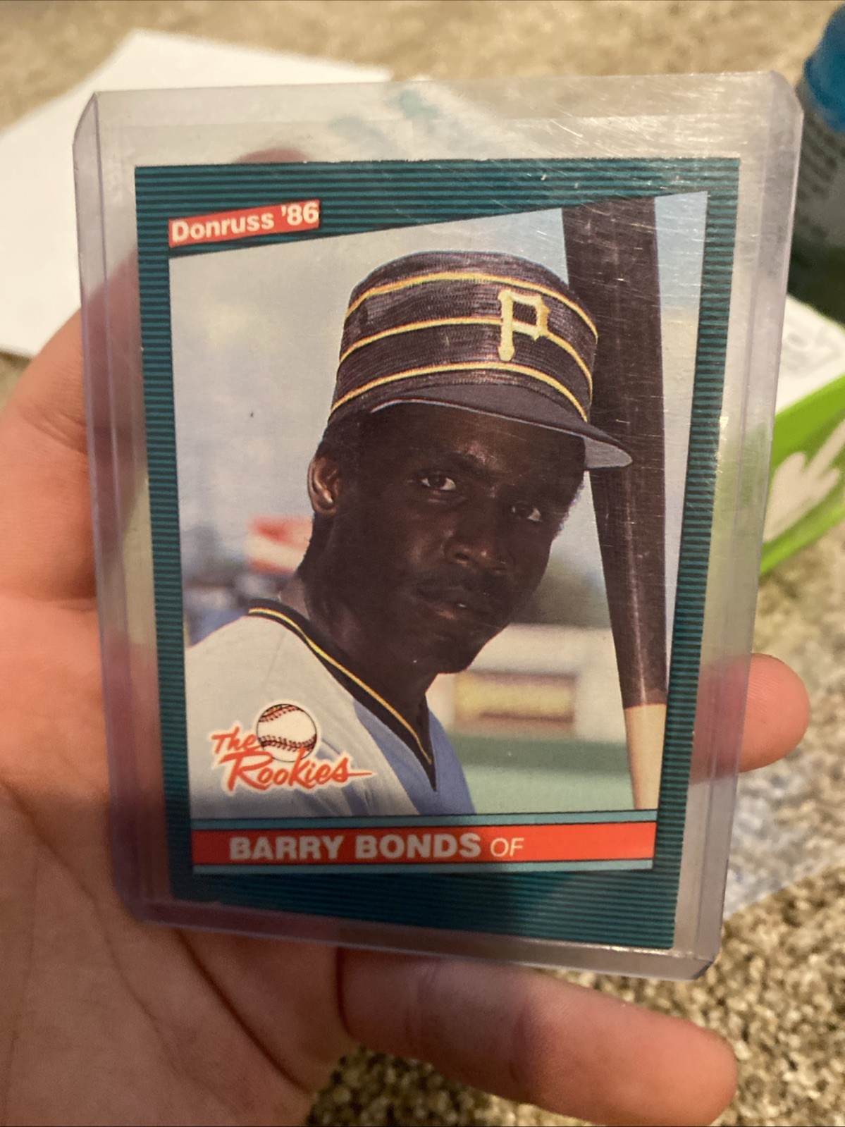 1986 Donruss The Rookies - Barry Bonds #11 (RC)
