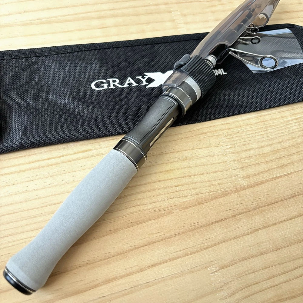 GRAYx Travel Spinning Rod 5ft 2-6lb Fast Telescopic Fishing Rod Carbon Trout
Opens in a new window o