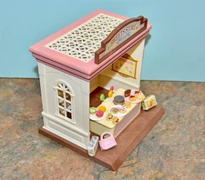 Complete ~ SWEETS STORE Sylvanian Families Calico Critters 5051 Sweets Shop