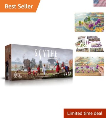 Scythe: Invaders from Afar - Expand Your Game with Beautifully Crafted Factions