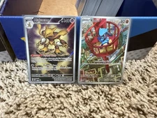 Alakazam 009 & Riolu 010 Mega Evolutions - Black Star Promo Set