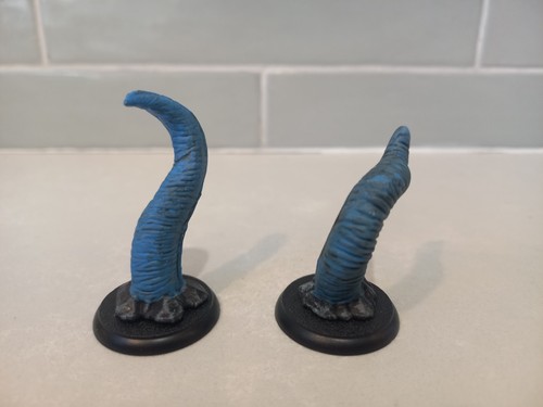 Shadows of Brimstone 2 X Tentacles Figures Bulk Lot Flying Frog Productions - Picture 2 of 4