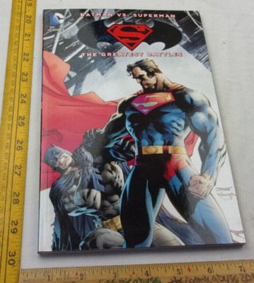 Batman vs Superman The Greatest Battles TPB DC comic 2016 Jim Lee