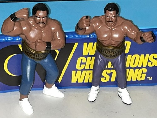 WCW GALOOB DOOM w/ BELTS - WCW GALOOB RON SIMMONS ...