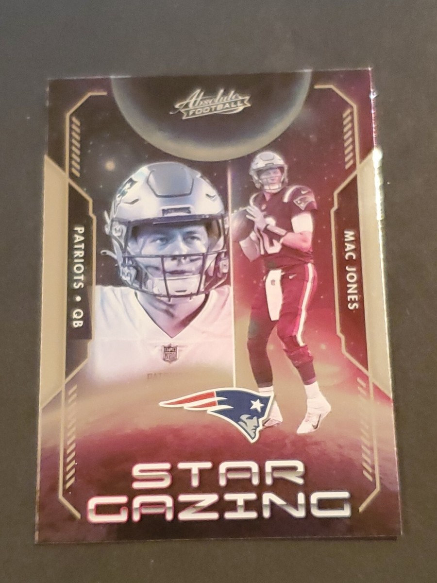Mac Jones 2023 Panini Absolute Football Star Gazing #SG-7