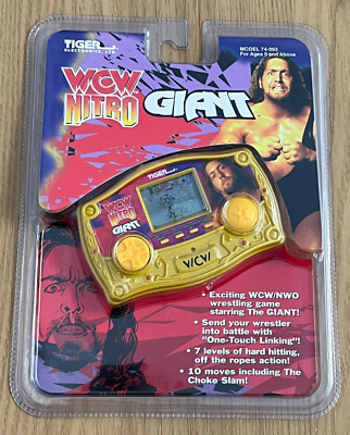 Tiger WCW Nitro Giant 1998 Electronic Game - New Sealed - Huge Price Crash 