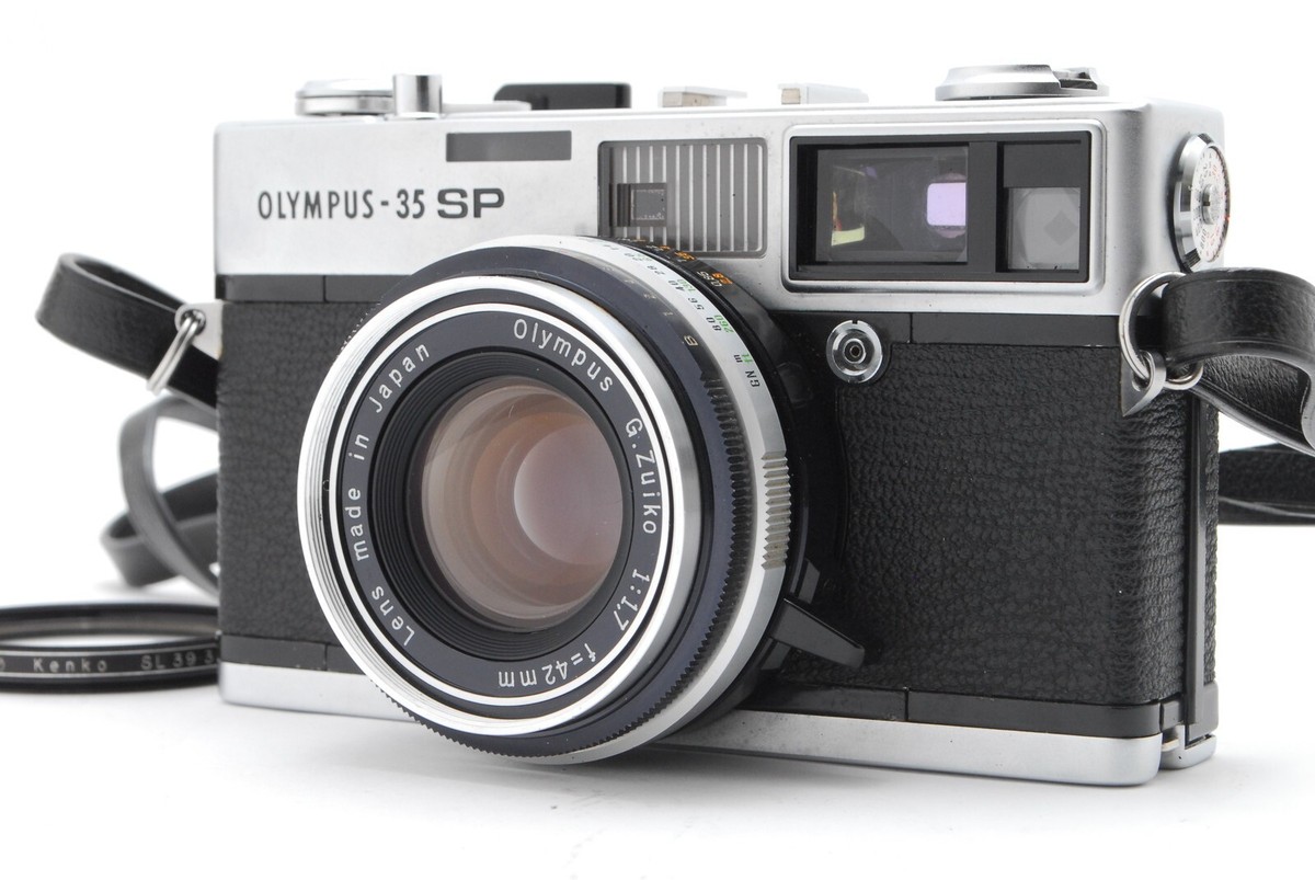 フィルムカメラ OLYMPUS-35 SP 42mm F1.7 #10120425092 Read![Near Mint] Olympus 35 SP Silver 35mm Film Camera 42mm