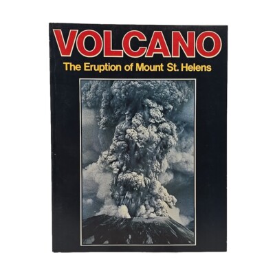 Volcano The Eruption of Mount St. Helens Longview Daily News 1980 Tourist Book