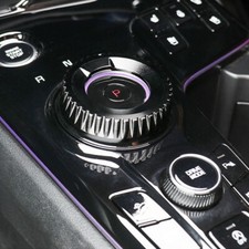 Für Kia Sportage NQ5 Mittelkonsole Regler Ring Blenden Abdeckung Tuning Schwarz