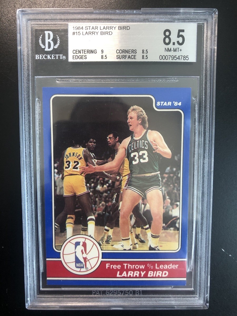 1984 Star Larry Bird #15 BGS 8.5 | eBay