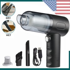120W Cordless Handheld Vacuum Cleaner Car Home Mini Rechargeable Wet Dry Duster