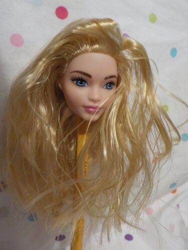 NEWGorgeous Barbie Doll Head, From Curvy Barbi, Mattel, Parts, Replacement, OOAK