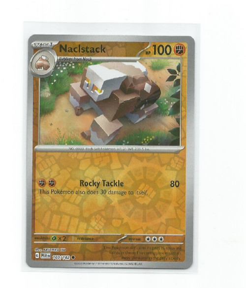 NACLSTACK 2023 POKEMON PARADOX RIFT REVERSE HOLO CARD #103/182