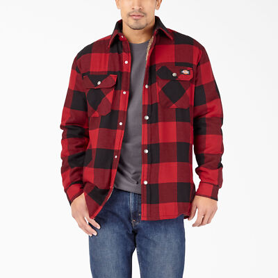 Dickies Sherpa Lined Jacket Dickies Flannel Coat Genuine Dickies