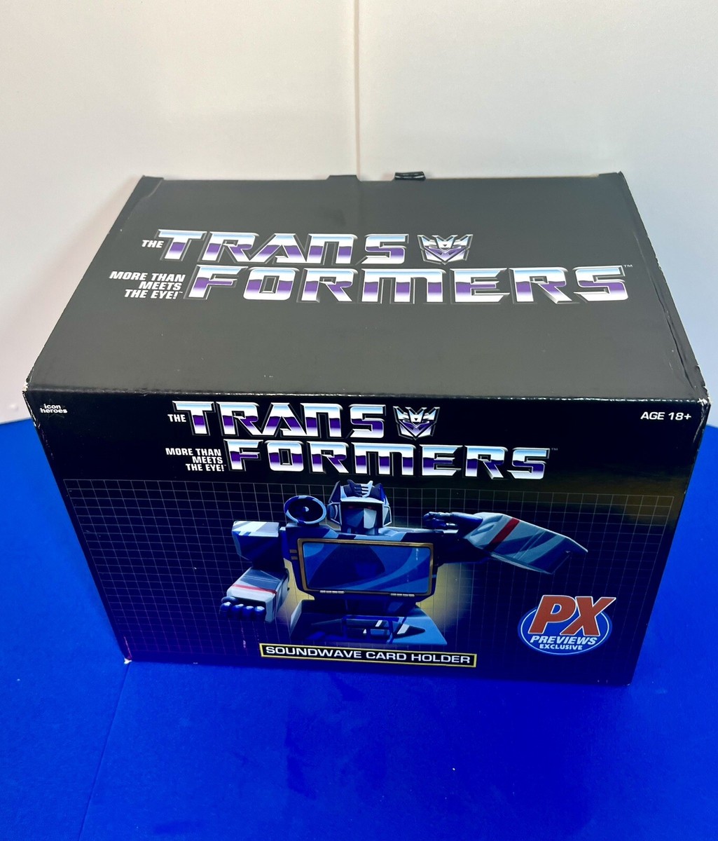 2022 Hasbro Transformers- SOUNDWAVE Bust Resin Business Card