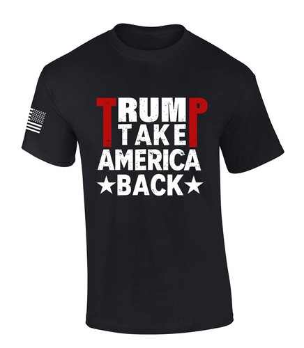 Trenz Shirt Company 2024 Trump Take America Back Mens Graphic T-Shirt