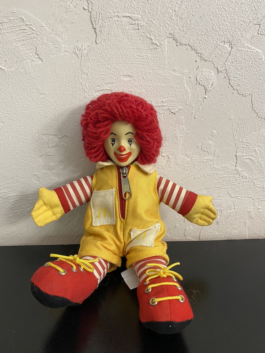 Ronald McDonald サイン入り 1990年 ぬいぐるみ マクドナルド Ronald McDonald サイン入り 1990年 ぬいぐるみ マクドナルド