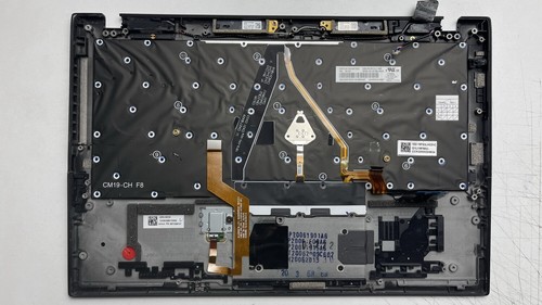 Lenovo ThinkPad X1 Carbon 8th Palmrest Touchpad Keyboard AM1A1000100 #cb2 - Afbeelding 2 van 2