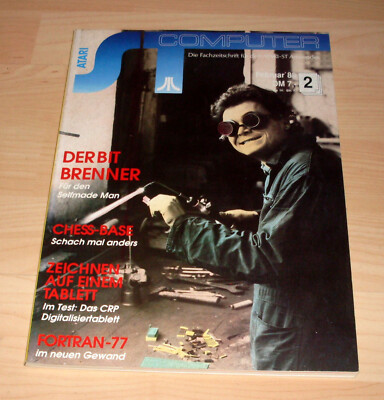 PC Zeitung Zeitschrift Atari ST Computer 2 Februar 1988 - Der BIT Brenner