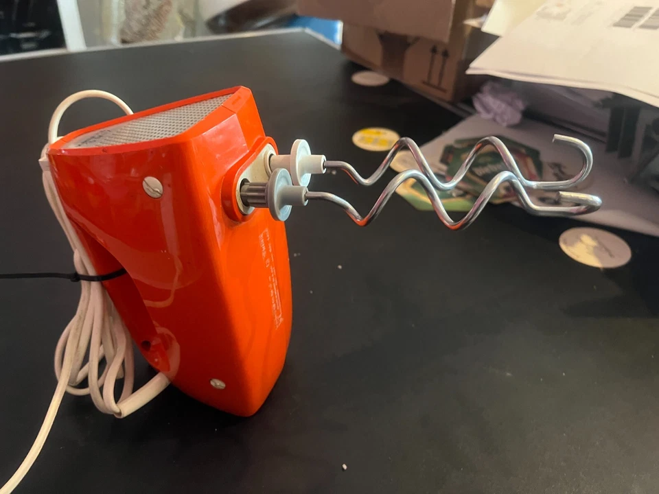 1970er KRUPS Mixer Handrührgerät 3 Mix 3000 orange Germany - image 4 of 4