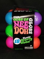 Schylling Nee-Doh Stress Ball - Assorted Colors  18 pack Gobs of Globs New