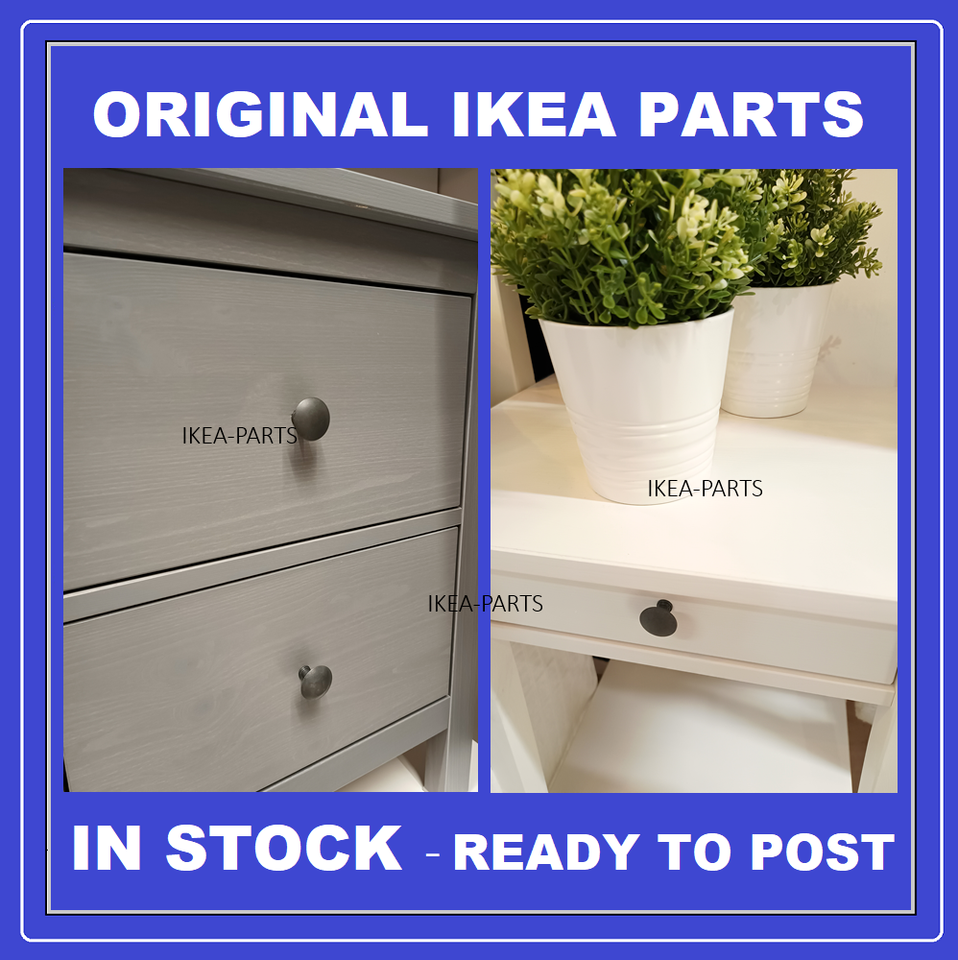 Ikea HEMNES knobs & screws LARGER size diameter 32mm standard knob ...