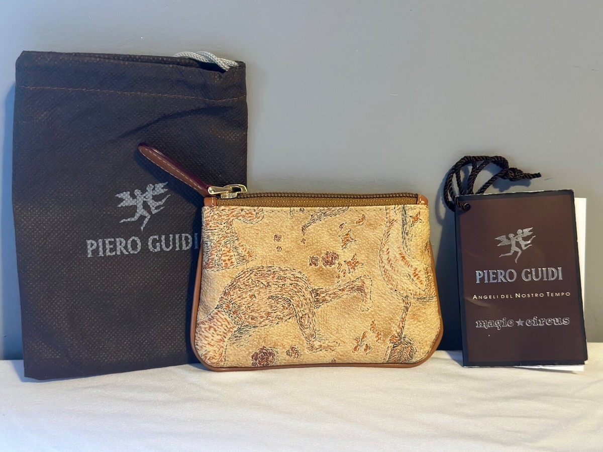 Piero Guidi MAGIC CIRCUS Coin Purse Card Wallet Italy NEW  display picture 1