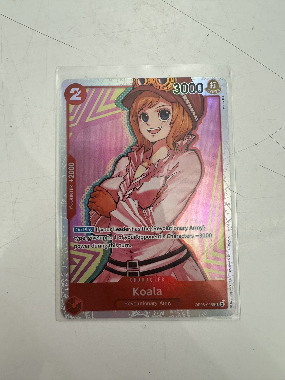 One Piece TCG Koala OP05-006 SR Awakening of the New Era English