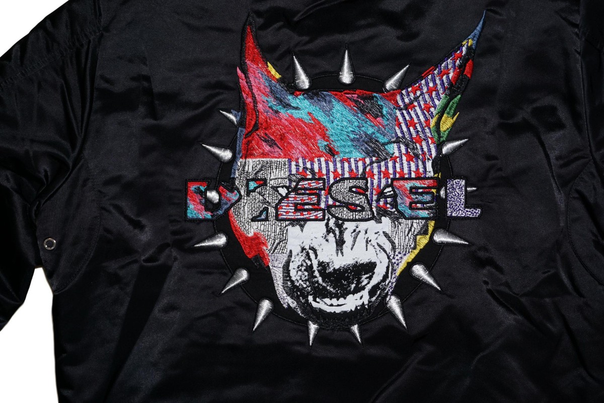 DIESEL LU J MARCHING JACKET 【Sサイズ】 DIESEL LU-J-MARCHING JACKET REVERSIBLE SIZE L 100% AUTHENTIC