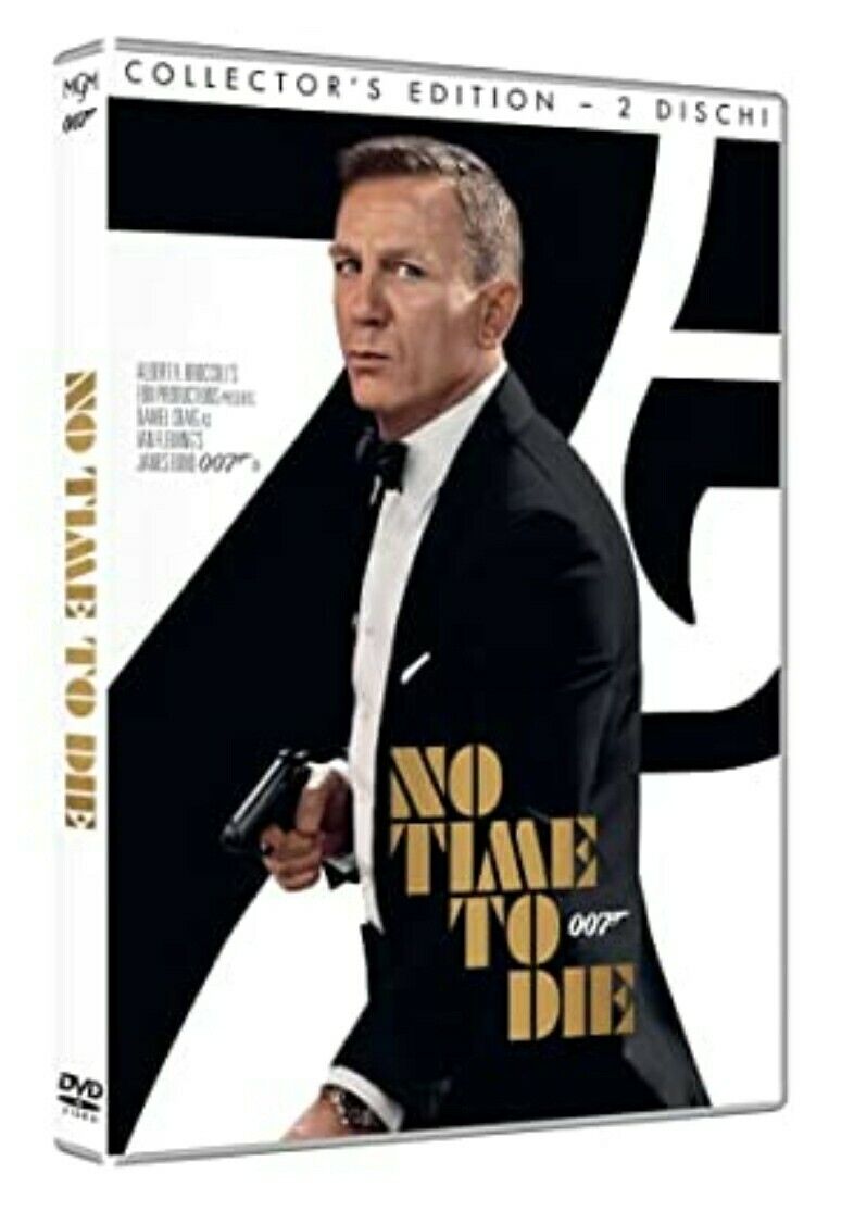 007 No Time To Die  [Dvd Nuovo] (EDIZIONE ITALIANA 2 DISCHI)