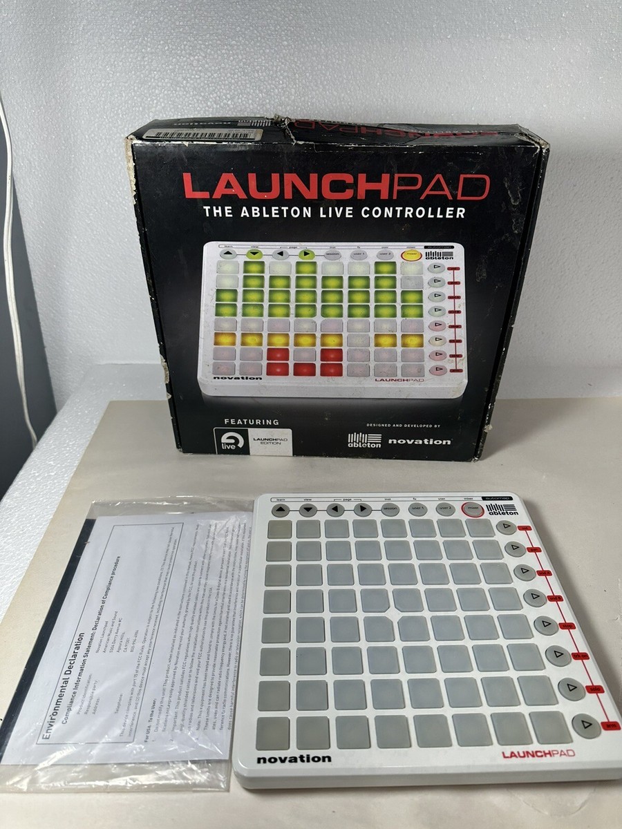 Novation Launchpad Ableton Live Controller WHITE NOVLPDWH Novation Launchpad Ableton Live Controller WHITE NOVLPDWH