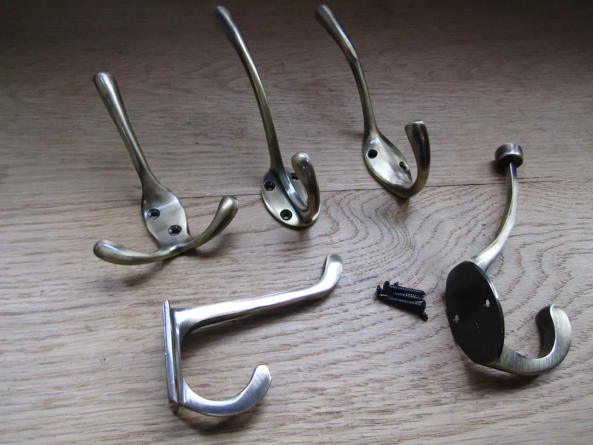 How high to hang a coat hook clearance