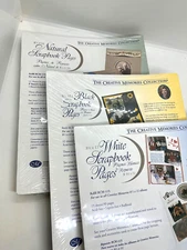 Creative Memories Pages 8 1/2 x 11 - 15 Sheets/30 Sides - You Pick - Color New