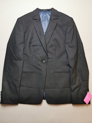 BROOK TAVERNER Womens UK 8R Cannes 2326D Jacket NEW Tailored Fit Black Recycled
