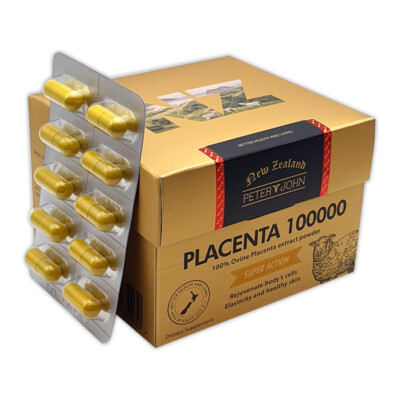 #ad Peter amp; John New Zealand Ovine Placenta 100000 100capsules $95.00