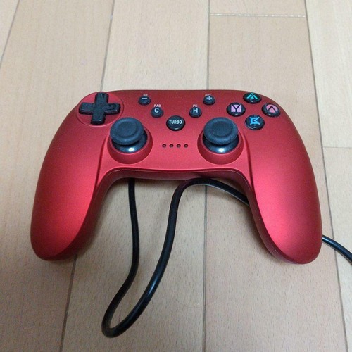 PS4 PlayStation 4 controller red Sony Japan used - Picture 3 of 4