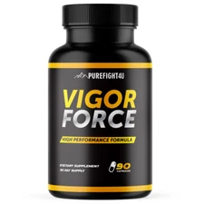 Vigor Force Advanced Male Performance Booster Formula Supplement - 90 Capsules