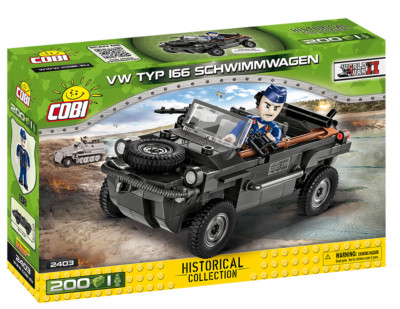 COBI VW Typ 166 Schwimmwagen Set 2403