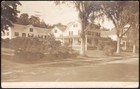 Camden, Maine RPPC 1927 - Residential Street Scene Real Photo Postcard