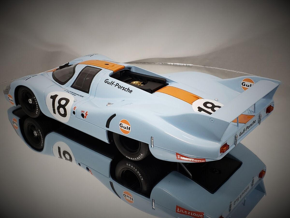 CMR Porsche 917 LH #18 Le Mans 1971 Rodriguez, Oliver Gulf CMR Porsche 917 LH #18 Le Mans 1971 Rodriguez, Oliver Gulf