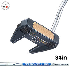 Odyssey AI-ONE Milled Putter SEVEN T DB Stroke Lab SL90 Steel Shaft 34" Men 2024